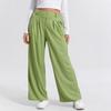2025 Europese en Amerikaanse Dames Hoge Taille Wijde Pijp Elegante Casual Broek