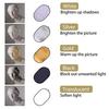 60 × 90cm 5 In 1 Foldable Oval Photography Reflector Set  Including Soft Plate Multi Sided Reflector and Storage Bag
