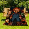 1pc Good Guys Outdoor Blanket Lightweight Flannel, Soft & Warm, All Season Use for Sofa, Outdoor, Camping, Living Room, Office, Chair
