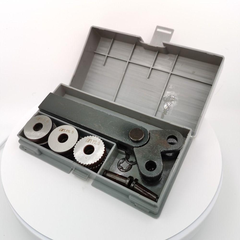 Multiple Cutters Double Wheel Knurling Cutter Multi Pitch Knurling Tools  Lathe Processing