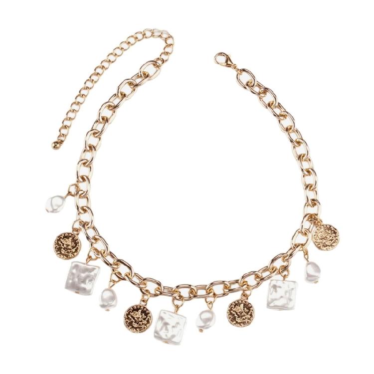 Уникальное ожерелье Модное Изысканное Украшение Уникальное Ожерелье с Подвеской Ожерелье для Повседневной Носки Текстура Сплава для Любого Случая