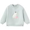 Balabala Boys' Fleece-Lined Bear Graphic Sweatshirt