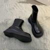 Retro Ankle Boots For Women With Nonslip Rubber Soles And Block Heel For Autumn Fashion