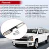 Front Left Driver Side Armrest Repair Kit with Door Release Handle Car Front Driver Side Door Armrest Handle for GMC Sierra