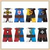 Medieval Military Castle Knight Armour Shoulder Armor Building Blocks Soldier Figure Parts Printed Army Warrior Bricks Toy Gifts