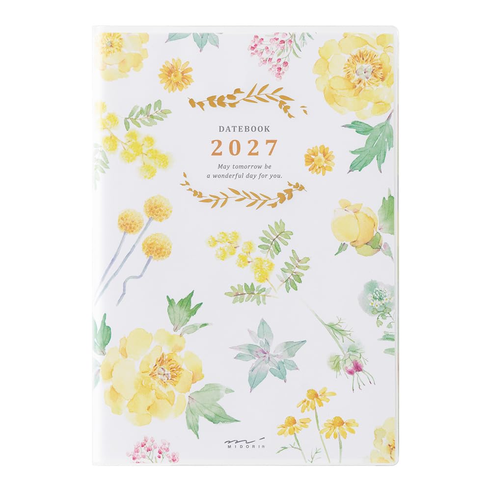 Midori Pocket Diary 2027 B6 Weekly