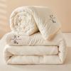 Class A Quality All-season Comforter Detachable Double-layer Bed Quilt with Zipper Soybean Fiber Warm Autumn Winter Quilt Core