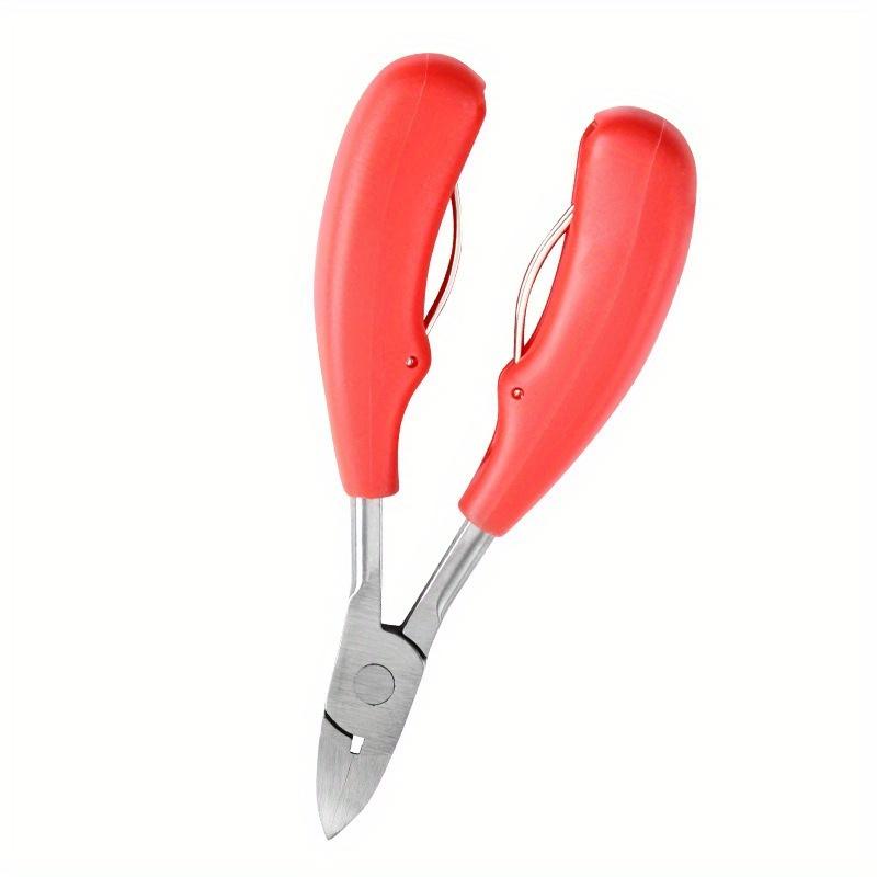 Edelstahl Nagelknipser Nagelrillenmesser Scharfe Spitze Nagelknipser Adlernasen-Zange Zehenknipser