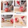 Stainless Steel Fruit Corer Serrated Edge Nonslip Handle For Home Kitchen Baking