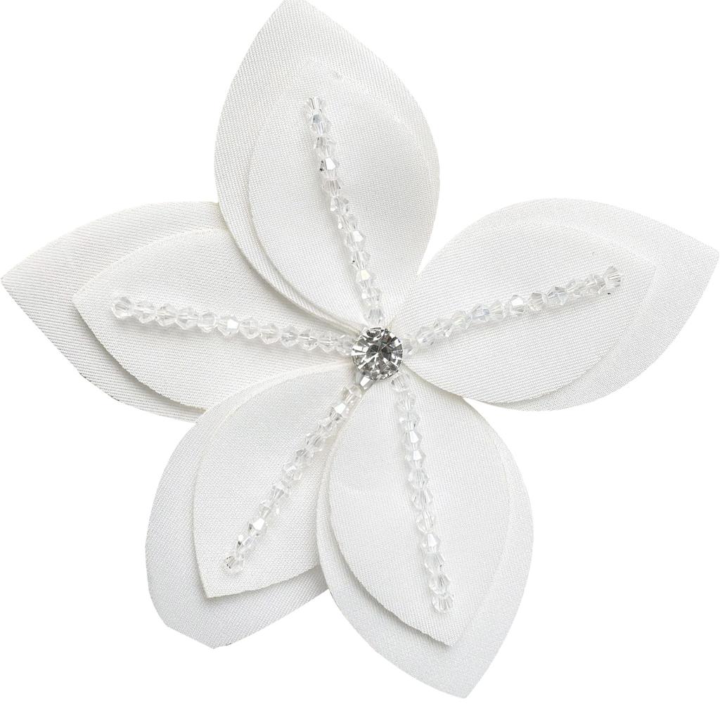 Camellia Snake Shape Brooch Fashion Women Brooch Elegant Cotton Lapel Pin for Casual Wear