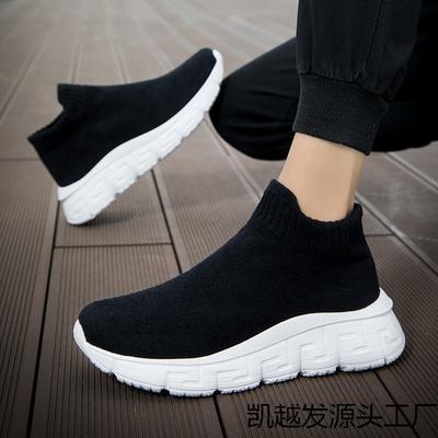 Women's Shoes New Platform Sneakers Couple High-top Casual Shoes Socks Shoes Dad Shoes Men's Shoes