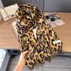 Fashion Sexy Leopard Women Winter Warm Scarf Tassels Shawl Cashmere Foulard Pashmina Hijabs Lady Scarves Wraps