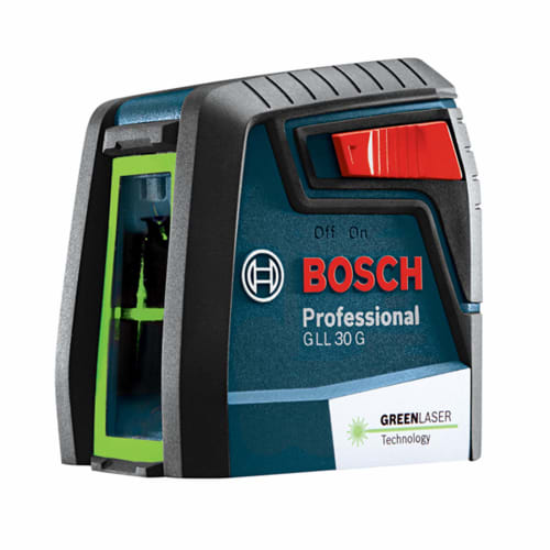 Bosch Professional Cross Line Laser (Direct Green Laser) GLL30G