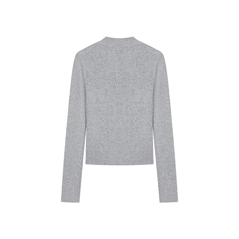 Teenie Weenie Women's Ribbed Half-Turtleneck Base Layer Top