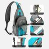Borsa a tracolla da uomo per il tempo libero, attività all'aperto, escursionismo, ciclismo, sportiva impermeabile, zaino da viaggio, marsupio da uomo, borsa a spalla