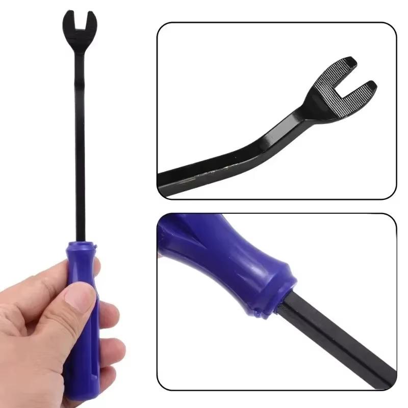 Trim Removal Tool Kit, 5pcs Pry Tools for Car, Car Radio Removal Tool, No-Scratch Pry Tool Kit for Car Door Clip Panel & Audio D