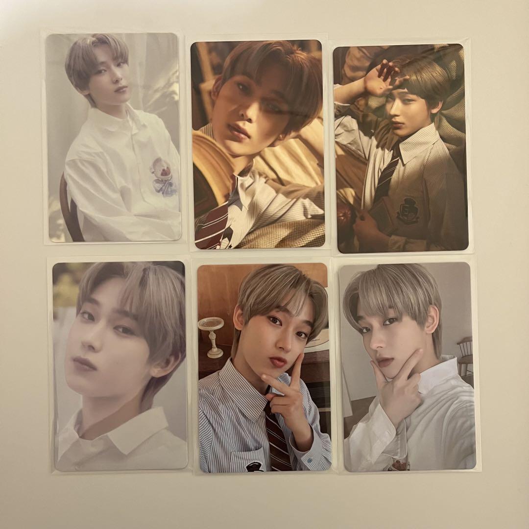 

[USED] ENHYPEN Sunwoo Ephemeral Trading Card Complete Set