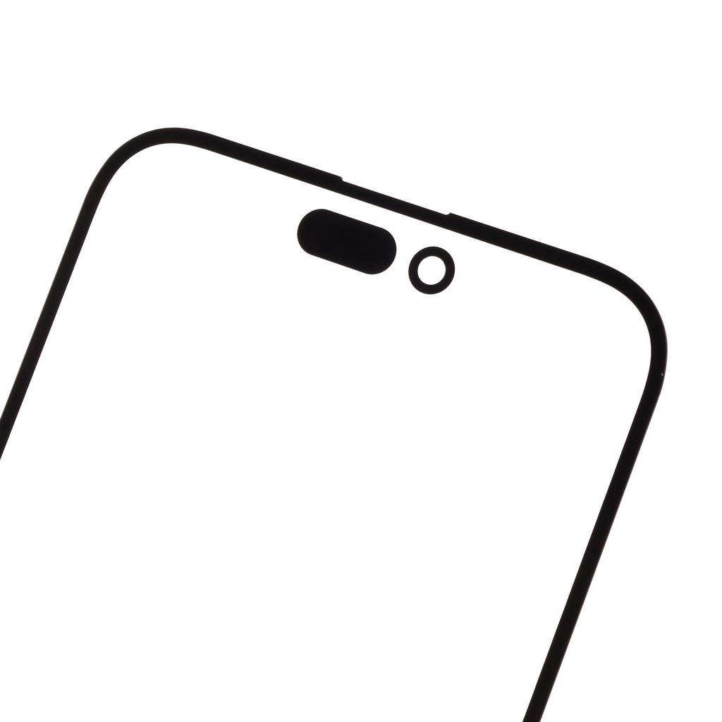 Für iPhone 14 Pro Max Bildschirm Glaslinse+OCA Kleber Ersatz (ohne Logo)