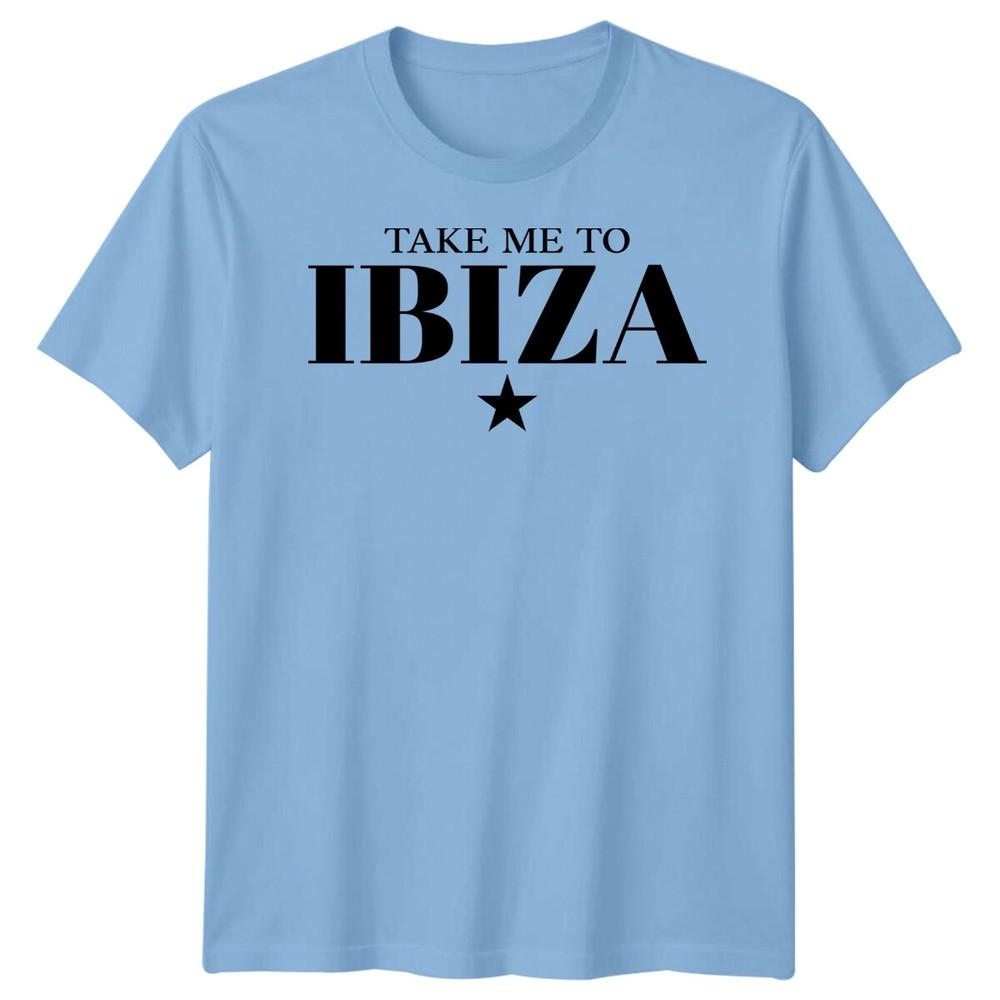 Take Me To Ibiza Travel Unisexs Tshirt Unisexs Graphic Tee Unisex Top S