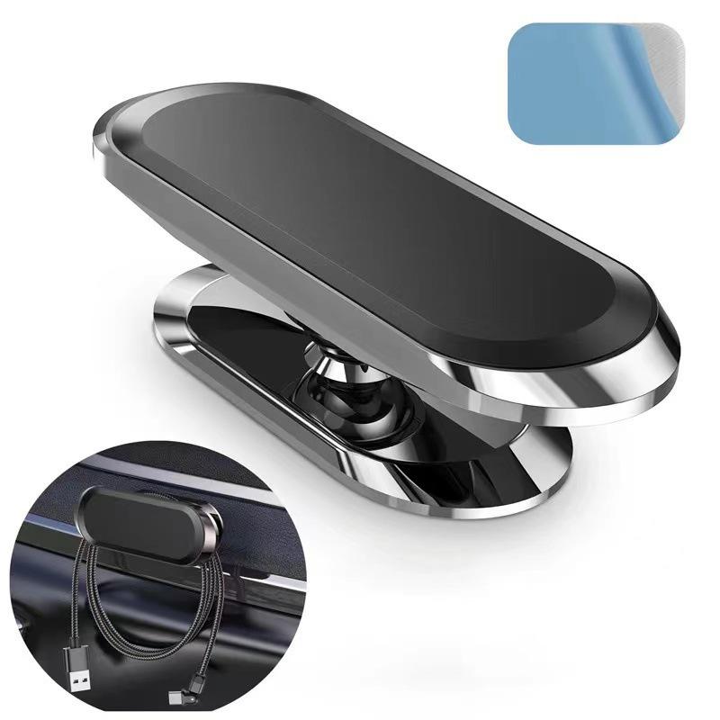 360° Rotating Car Phone Holder with Strong Magnetic Grip