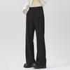 Women Men Spring Summer Casual Black Suits Straight Trousers Korea Work Formal Baggy Wide Leg Pants Streetwear Korean Clothes