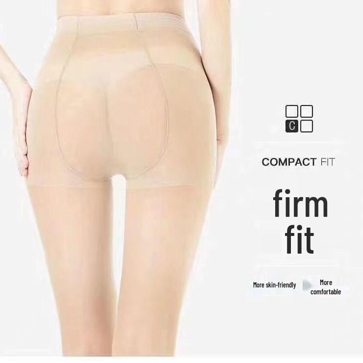 Individuell anpassbare Anti-Loch Dünne Samt Matte Strumpfhose in Übergröße für Damen - Nude Bein Look