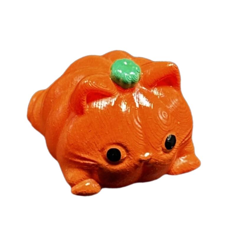Resin Keycap With 3D Pumpkin Kitten Design Ergonomic Fit Customization For Multiple Keyboards Keycap Replace 1