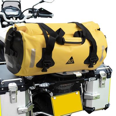 Bolsa Trasera Impermeable para Coche, Bicicleta, Motocicleta 40L 60L 80L PVC Silla de Montar Equipaje Seco Camping al Aire Libre Remo Viaje Bolsa de Compresión