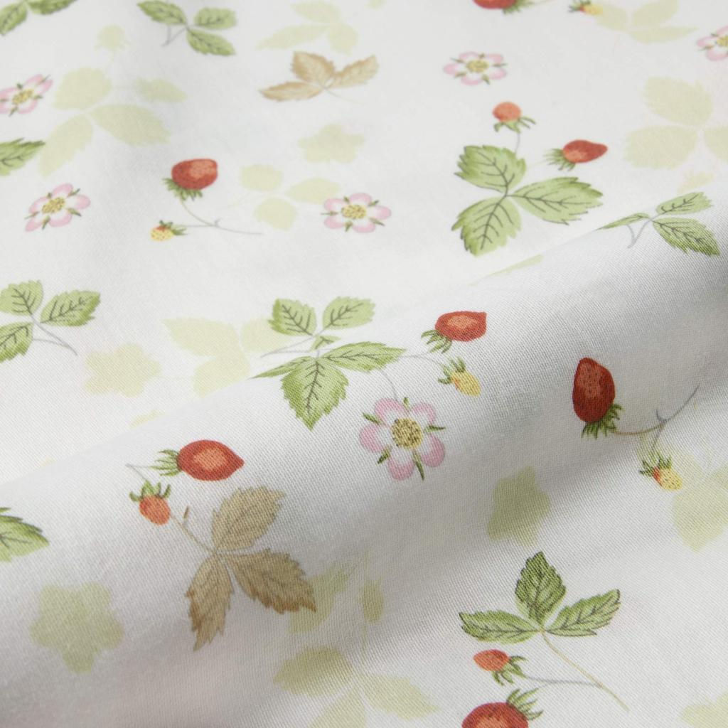 Nishikawa Pillowcase, Wedgwood Wild Strawberry, 63x43cm Pillow, 100% Cotton, Made In Japan, Pink, PJ07305679P