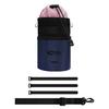 Bicycle Water Bottle Bag with Side Pockets MTB Mountain Road Bike Water Bottle Carrier Drawstring Pouch Cycling Accessories