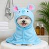 Teddy clothes than bear pet bathrobe cat dog bath towel clothes pet cute halloween christmas clothes