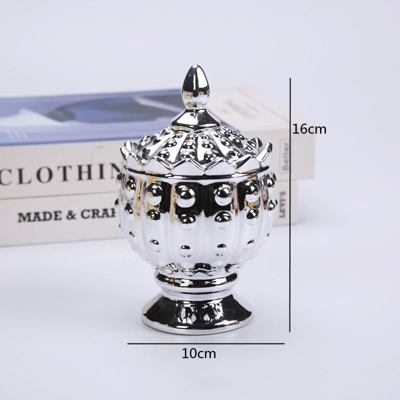Figure Lips Ceramic Storage Jar Cotton Swab Box Jewelry Storage Jar Vintage Art Decorate Scented Candle Cup Home Decorations