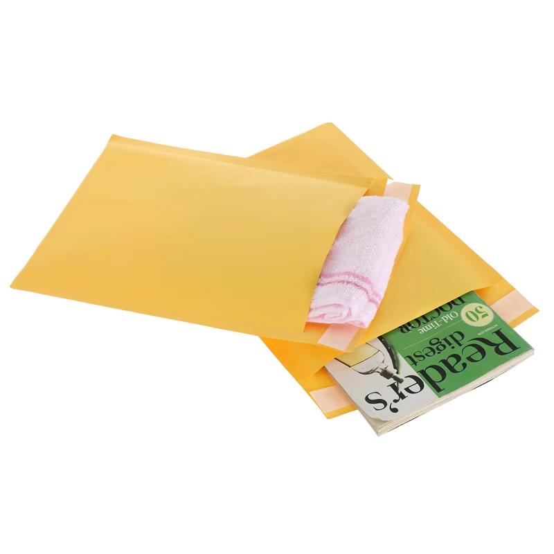 50Pcs Kraft Bubble Mailers Self Seal Adhesive Shipping Bags, Cushioning Padded Envelopes Bag for Shipping, Mailing, Packaging