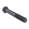 Hexagonal head screw, partial thread M16x100, class 12.9, black
