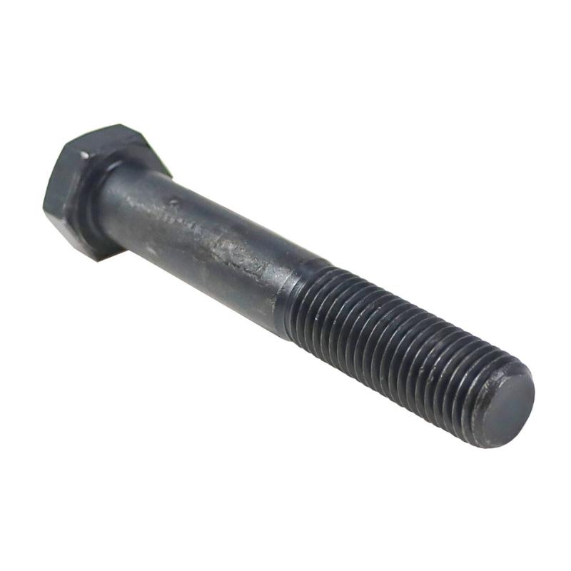 Hexagonal head screw, partial thread M16x100, class 12.9, black