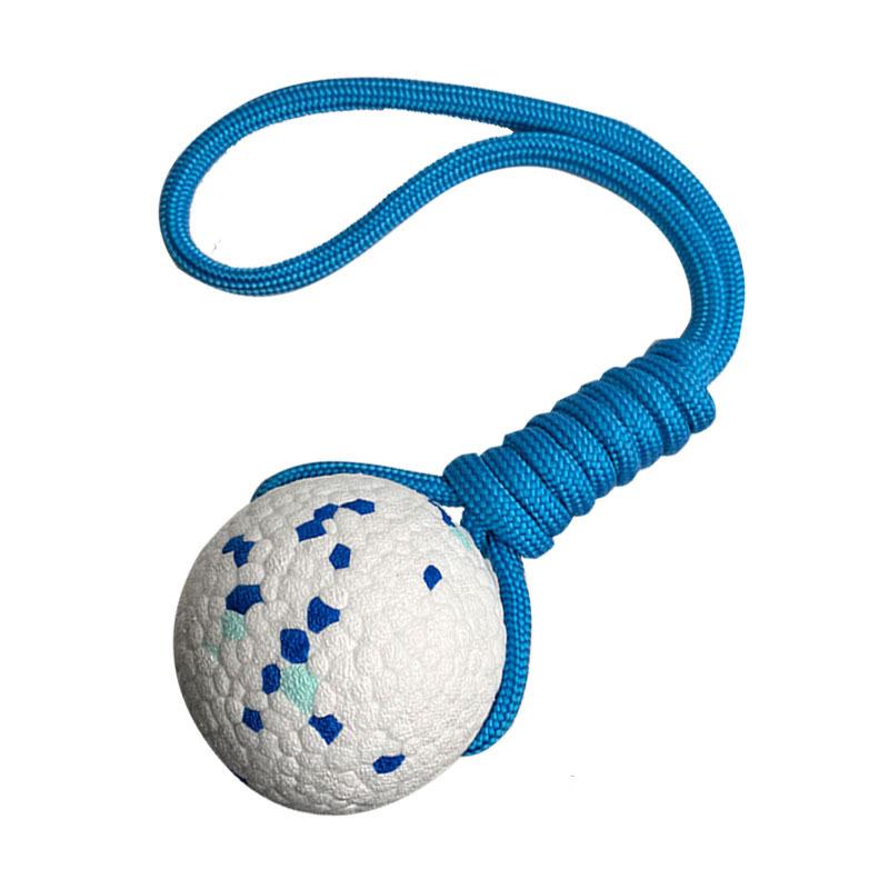 Pet Treat Balls with Rope Interactive Dog Rubber Leaking Balls Toy for Small Large Dogs Chewing Bite Resistant Toys Pet Supplies