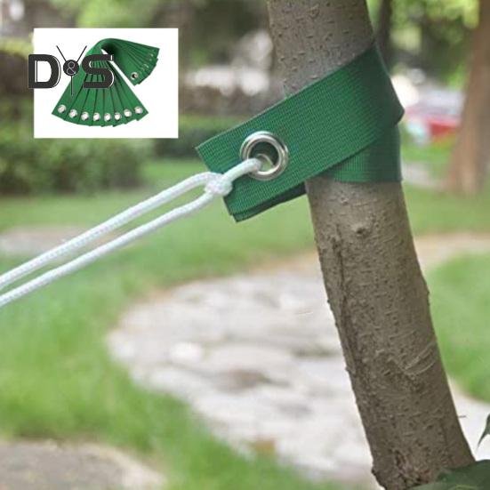Popruhy na strom pro vytyčování Podpěrné popruhy pro strom s kovovými přezkami Popruhy pro vytyčování stromů pro narovnání nově vysazených stromků Ochrana proti hurikánu