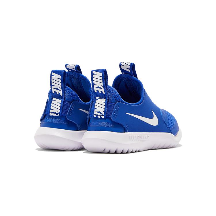 Nike Flex Runner Cushioning Abrasion Resistant Lightweight Low Top Toddler Shoes Blue Infant And Toddler AT4665-400