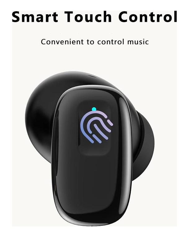 VAORLO Painless In-Ear Sleeping Earbuds Wireless HiFi Stereoe Earphones With Noise Cancel Microphone Low Latency Headphone Large Capacity