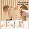 Easy-Use Juice Pouch Box with Adjustable Baby Cup Holder and Anti-Squeeze Tray