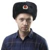 Winter Warme Fleece gefütterte Militärstil Klappenmütze Herren Damen Outdoor Radfahren Kälteschutz