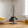 Stable Base Rotating Spatula Rack Movable Spoon Hanging Rack Pot Shovel Rack  for Kitchen
