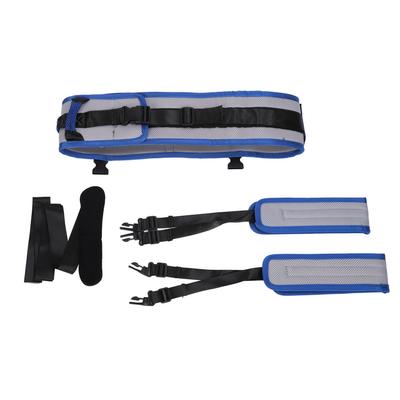 Patient Transfer Belt Soft Nylon Leg Loops Paralyzed People Body Lifting Aids for Hemiplegia