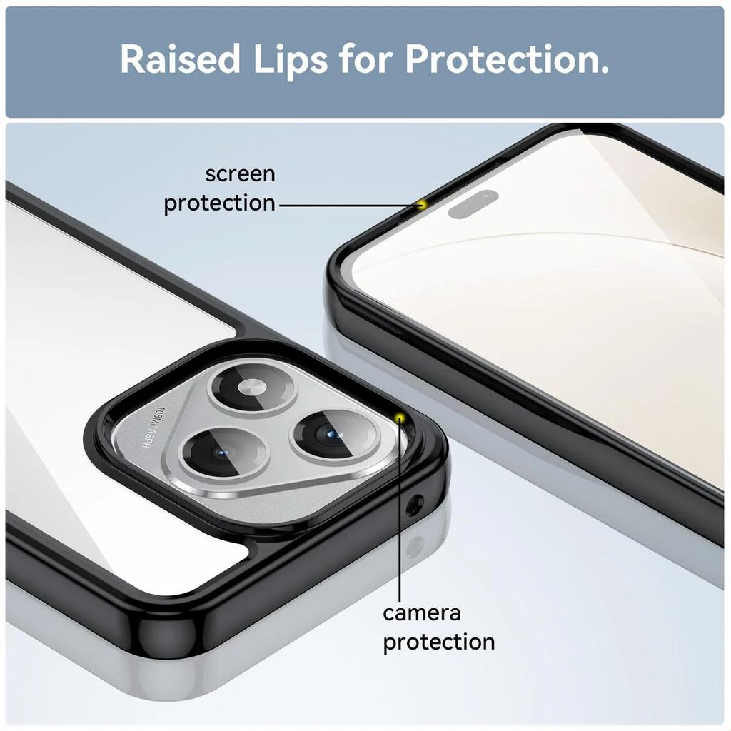 Phone Case For Honor 400 Lite , Clear Transparent Phone Case Cover For Honor 400 Lite