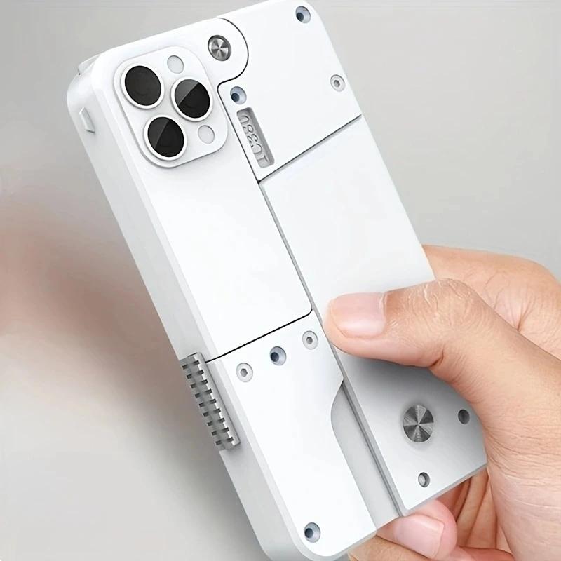 Mobile Phone Shape Folding Soft Bullet Gun Toy Novelty Toys Adults And Kids Creative Bullet Gun Sports