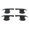 Car Door Handle Bowl Cover For Kia Sorento MQ4 -2026 Carbon Fiber Chrome Trim Sticker Styling Accessories