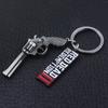 Game RDR2 Arthur Morgan Revolver Keyring Red Dead Redemption 2 Keychain Western Cowboy Fans Gift Cosplay Men Women Bag Jewelry