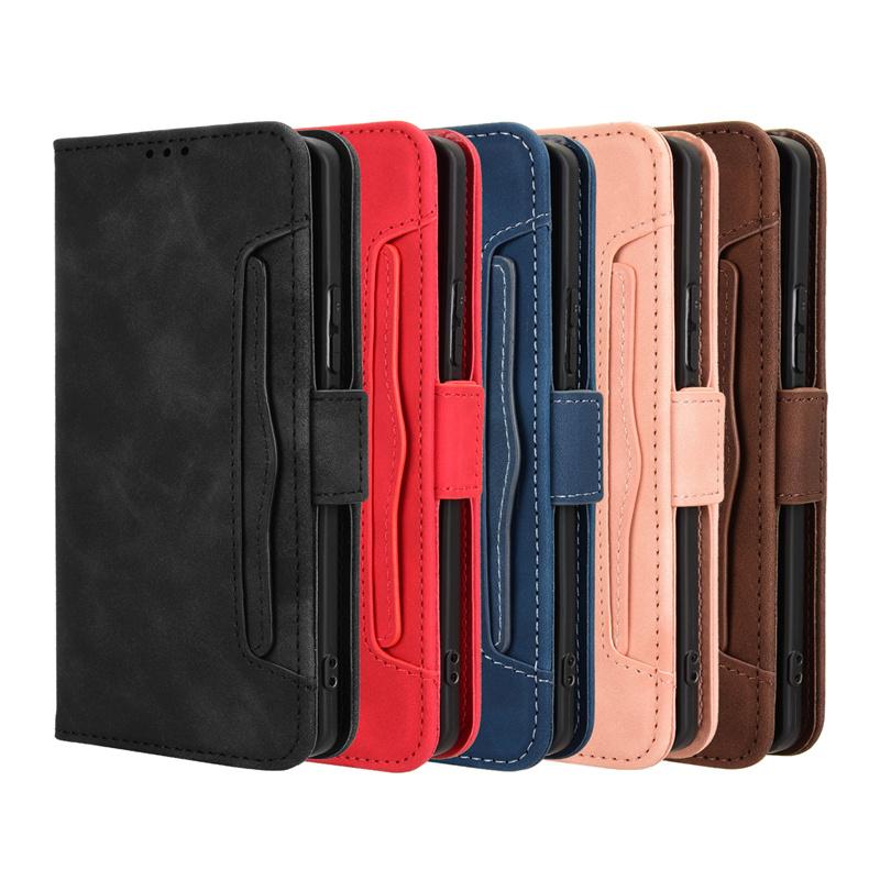 For Redmi Note 14 Pro 5G China Flip Leather Skin Luxury Wallet Multi-card Slot Book Cover For Redmi Note 14 Pro Plus Phone Bags