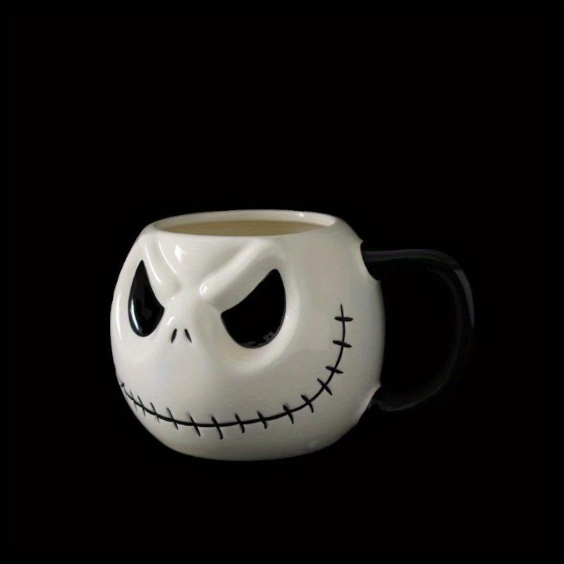 Nightmare Before Christmas Jack Skellington Ceramic Mug , Official Cup with Nightmare Before Christmas Design, for Hot Cocoa, Coffee, or Decor