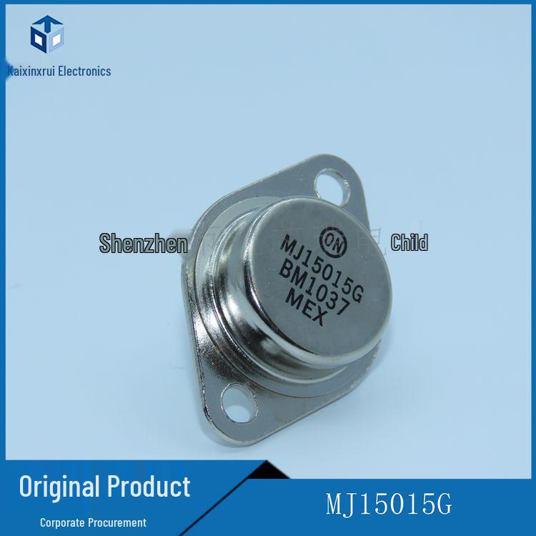 

MJ15015G TO-3 High-Power Bipolar Transistor - Consultation Recommended Before Purchase